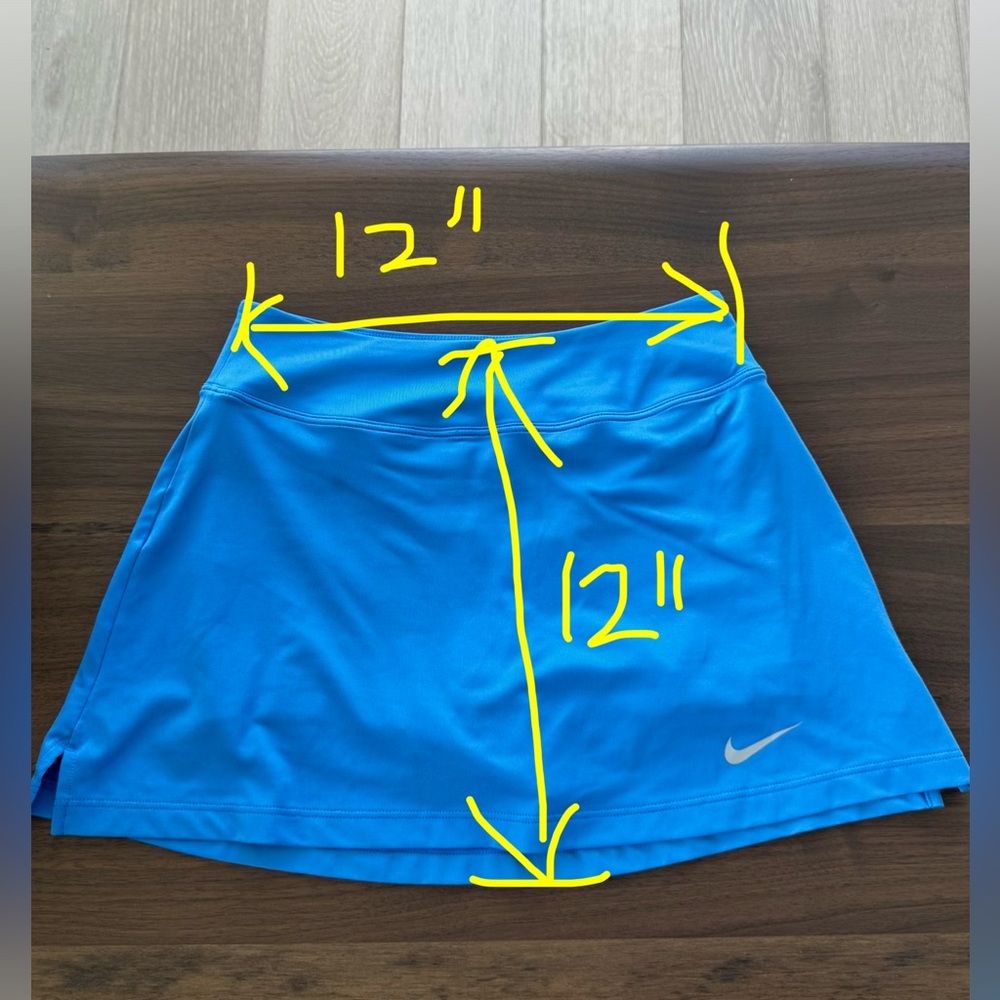 Nike Dri Fri Tennis Skort Blue Size XS 523544-402